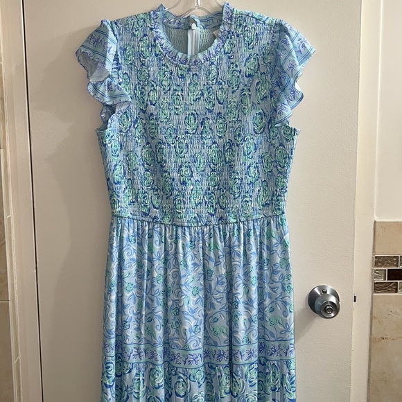 Sail to Sable floral midi dress NWT - Picture 5 of 16
